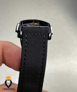 ساعت مچی مردانه امگا اسپید مستر کرنوگراف مشکی بند برزنت OMEGA Speedmaster 01244