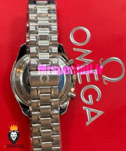 ساعت امگا مردانه اسپید مستر اسنوپی کرنوگراف صفحه سفید ابی OMEGA Speedmaster Snoopy 01899