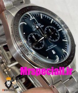 ساعت مچی مردانه امگا اسپید مستر استیل کرنوگراف صفحه کله غازی OMEGA Speedmaster 020791