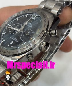 ساعت مچی مردانه امگا اسپید مستر استیل کرنوگراف صفحه کله غازی OMEGA Speedmaster 020791