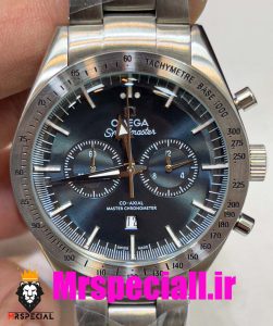 ساعت مچی مردانه امگا اسپید مستر استیل کرنوگراف صفحه کله غازی OMEGA Speedmaster 020791