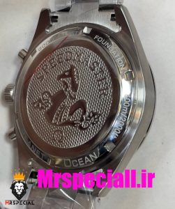 ساعت مچی مردانه امگا اسپید مستر استیل کرنوگراف صفحه کله غازی OMEGA Speedmaster 020791