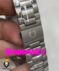 ساعت مچی مردانه امگا اسپید مستر استیل کرنوگراف صفحه کله غازی OMEGA Speedmaster 020791