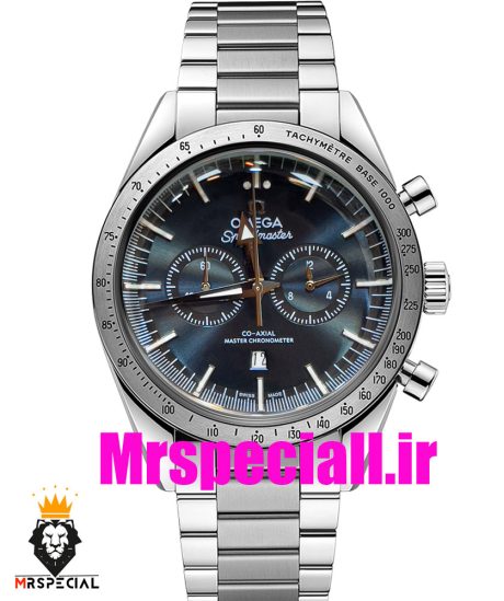 ساعت مچی مردانه امگا اسپید مستر استیل کرنوگراف صفحه کله غازی OMEGA Speedmaster 020791