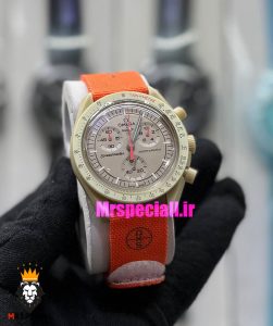 ساعت امگا سواچ اسپید مستر کرنوگراف نارنجی 021504 MOONSWATCH Orange 