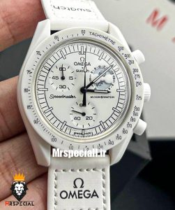 ساعت امگا سواچ مدل مأموریت به ماه OmegaSwatch Moonphase snoopy 020470