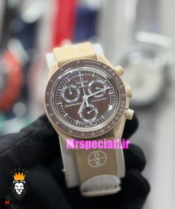 ساعت امگا سواچ اسپید مستر کرنوگراف قهوه ای 021502 MOONSWATCH Dark Brown