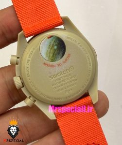 ساعت امگا سواچ اسپید مستر کرنوگراف نارنجی 021504 MOONSWATCH Orange 