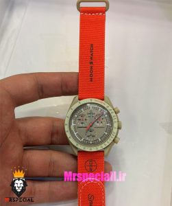 ساعت امگا سواچ اسپید مستر کرنوگراف نارنجی 021504 MOONSWATCH Orange 