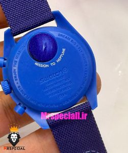 ساعت امگا سواچ اسنوپی کرنوگراف ابی 021496 MOONSWATCH Navy blue