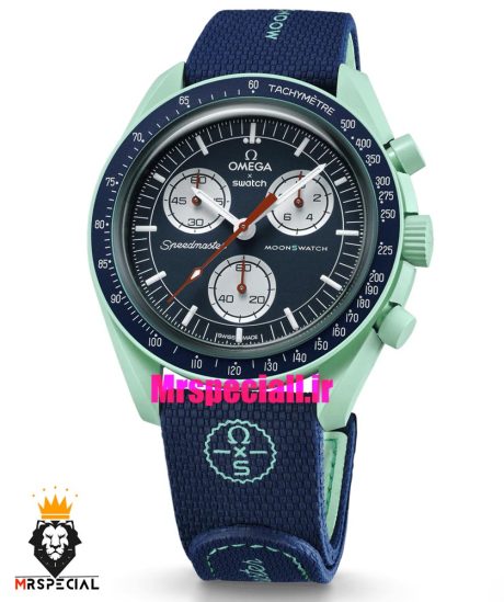 ساعت امگا سواچ اسپید مستر کرنوگراف 021506 MOONSWATCH Dark Blue