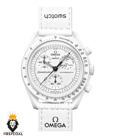 ساعت امگا سواچ مدل مأموریت به ماه OmegaSwatch Moonphase snoopy 020470