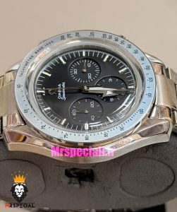 ساعت امگا مردانه اسپید مستر کرنوگراف استیل صفحه مشکی OMEGA Speedmaster 021628