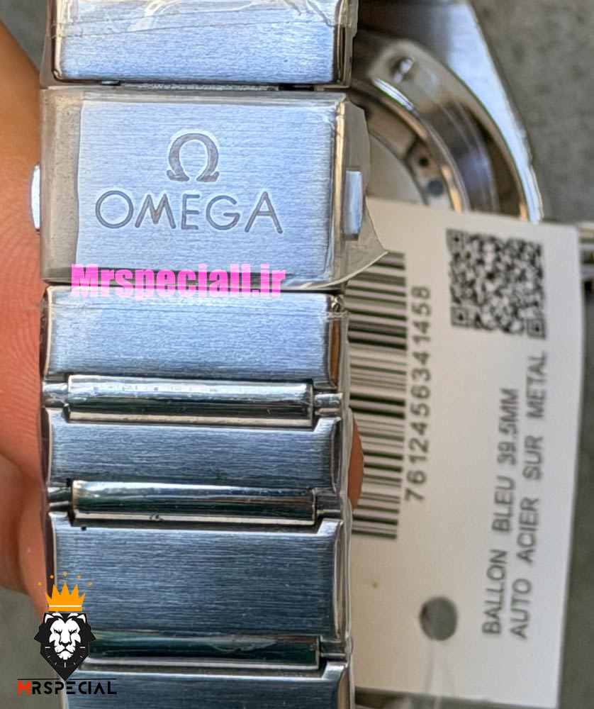 ساعت مردانه امگا کانسلیشن اتوماتیک استیل صفحه ابی OMEGA constllation 021632