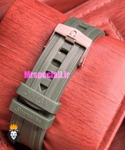 ساعت امگا مردانه سیمستر اتوماتیک رابر سبز صفحه سبز OMEGA SEAMASTER 021638