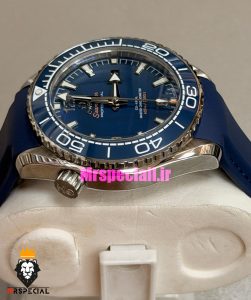 ساعت امگا مردانه سیمستر اتوماتیک رابر سورمه ای صفحه سورمه ای OMEGA SEAMASTER Planet Ocean 016626