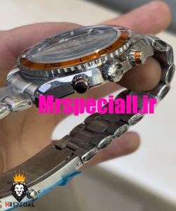 ساعت امگا اسپید مستر007 کرنوگراف استیل صفحه مشکی OMEGA Speedmaster 020788