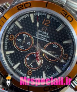 ساعت امگا اسپید مستر007 کرنوگراف استیل صفحه مشکی OMEGA Speedmaster 020788