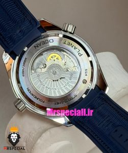 ساعت امگا مردانه سیمستر اتوماتیک رابر سورمه ای صفحه سورمه ای OMEGA SEAMASTER Planet Ocean 016626