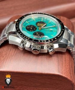 ساعت مردانه امگا اسپید مستر اسنوپی کرنوگراف استیل صفحه سبز OMEGA Speedmaster 01612