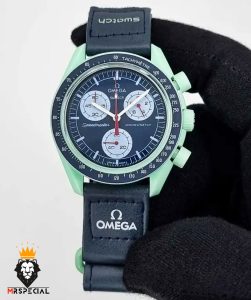 ساعت مچی امگا سواچ مدل مأموریت به زمین OmegaSwatch Moonswatch 01654
