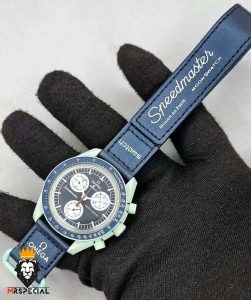 ساعت مچی امگا سواچ مدل مأموریت به زمین OmegaSwatch Moonswatch 01654