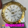 ساعت امگا زنانه مدل کانسلیشن دورنگ طلایی OMEGA constllation 020715