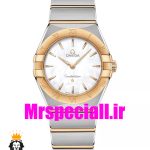 ساعت امگا زنانه مدل کانسلیشن دورنگ طلایی OMEGA constllation 020715