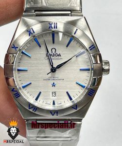 ساعت امگا مردانه مدل کانسلیشن استیل صفحه سفید OMEGA Constllation Co-Axial 021447
