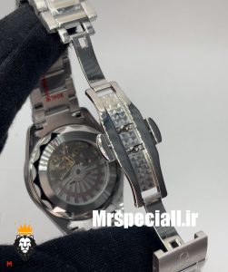 ساعت مردانه امگا سیمستر اکوا ترا اتوماتیک استیل صفحه مشکی OMEGA SEAMASTER AQUA 01577