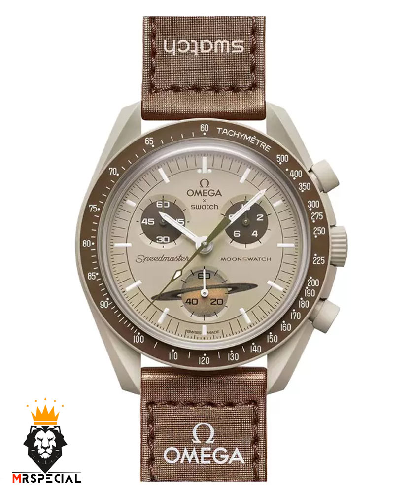 ساعت مچی امگا سواچ مدل مأموریت به زحل OmegaSwatch Moonswatch 01590