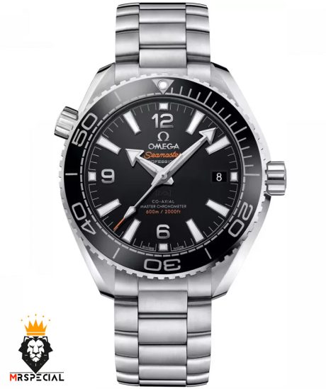 ساعت مچی مردانه امگا سیمستر اتوماتیک استیل صفحه مشکی OMEGA SEAMASTER 01238