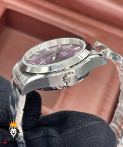 ساعت زنانه امگا سیمستر اتوماتیک استیل صفحه بنفش OMEGA SEAMASTER 01604