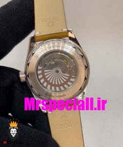 ساعت مردانه امگا سیمستر اتوماتیک چرم صفحه ابی OMEGA SEAMASTER 300 Co-Axial 020668 