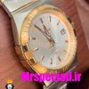 ساعت مردانه امگا کانسلیشن اتوماتیک دورنگ رزگلد صفحه نقره ای OMEGA constllation 020669