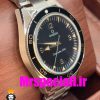 ساعت مردانه امگا سیمستر اتوماتیک استیل صفحه مشکی OMEGA SEAMASTER 300 Co-Axial 020667