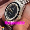 ساعت مردانه امگا سیمستر اتوماتیک استیل صفحه مشکی OMEGA SEAMASTER 300 Co-Axial 020667