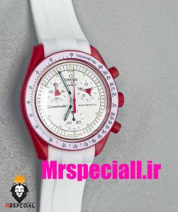 ساعت مچی امگا سواچ مدل مأموریت به مریخ OmegaSwatch Moonswatch 020773 