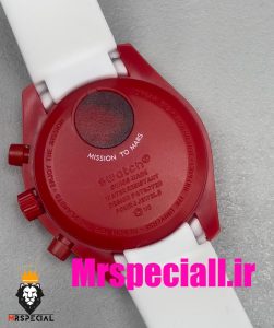 ساعت مچی امگا سواچ مدل مأموریت به مریخ OmegaSwatch Moonswatch 020773 