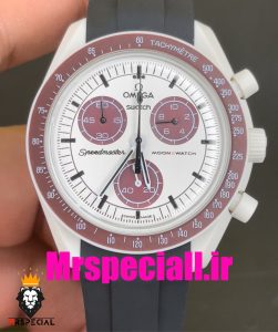 ساعت مچی امگا سواچ مدل مأموریت به پلوتون OmegaSwatch Moonswatch 020774