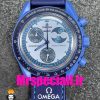 ساعت امگا سواچ ماموریت به ماه سوپر ابی 020772 OmegaSwatch Moonswatch Mission to Super Blue Moonphase ‏