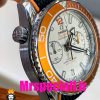 ساعت امگا سیمستر مردانه کرنوگراف بند برزنتی صفحه سفید OMEGA Seamaster 020787