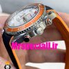 ساعت امگا سیمستر مردانه کرنوگراف بند برزنتی صفحه سفید OMEGA Seamaster 020787
