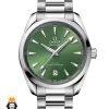 ساعت مچی امگا مردانه سیمستر اتوماتیک استیل صفحه سبز OMEGA SEAMASTER 01599