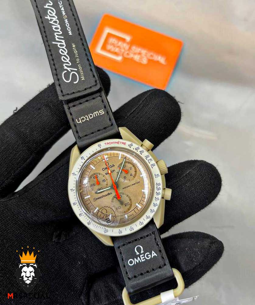 ساعت مچی امگا سواچ مدل مأموریت به مشتری OmegaSwatch Moonswatch 2222
