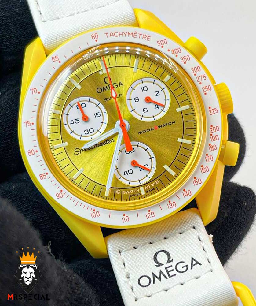 ساعت مچی امگا سواچ مدل مأموریت به خورشید OmegaSwatch Moonswatch 2220