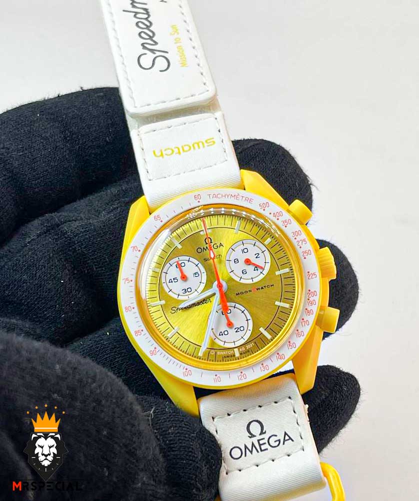 ساعت مچی امگا سواچ مدل مأموریت به خورشید OmegaSwatch Moonswatch 2220