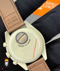ساعت مچی امگا سواچ مدل مأموریت به زحل OmegaSwatch Moonswatch 01590