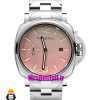 ساعت پنرای مردانه اتوماتیک بند استیل صفحه صورتی 021428 Panerai Luminor Due Pastello