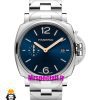 ساعت پنرای مردانه اتوماتیک بند استیل صفحه ابی 021431 Panerai Luminor Due Pastello